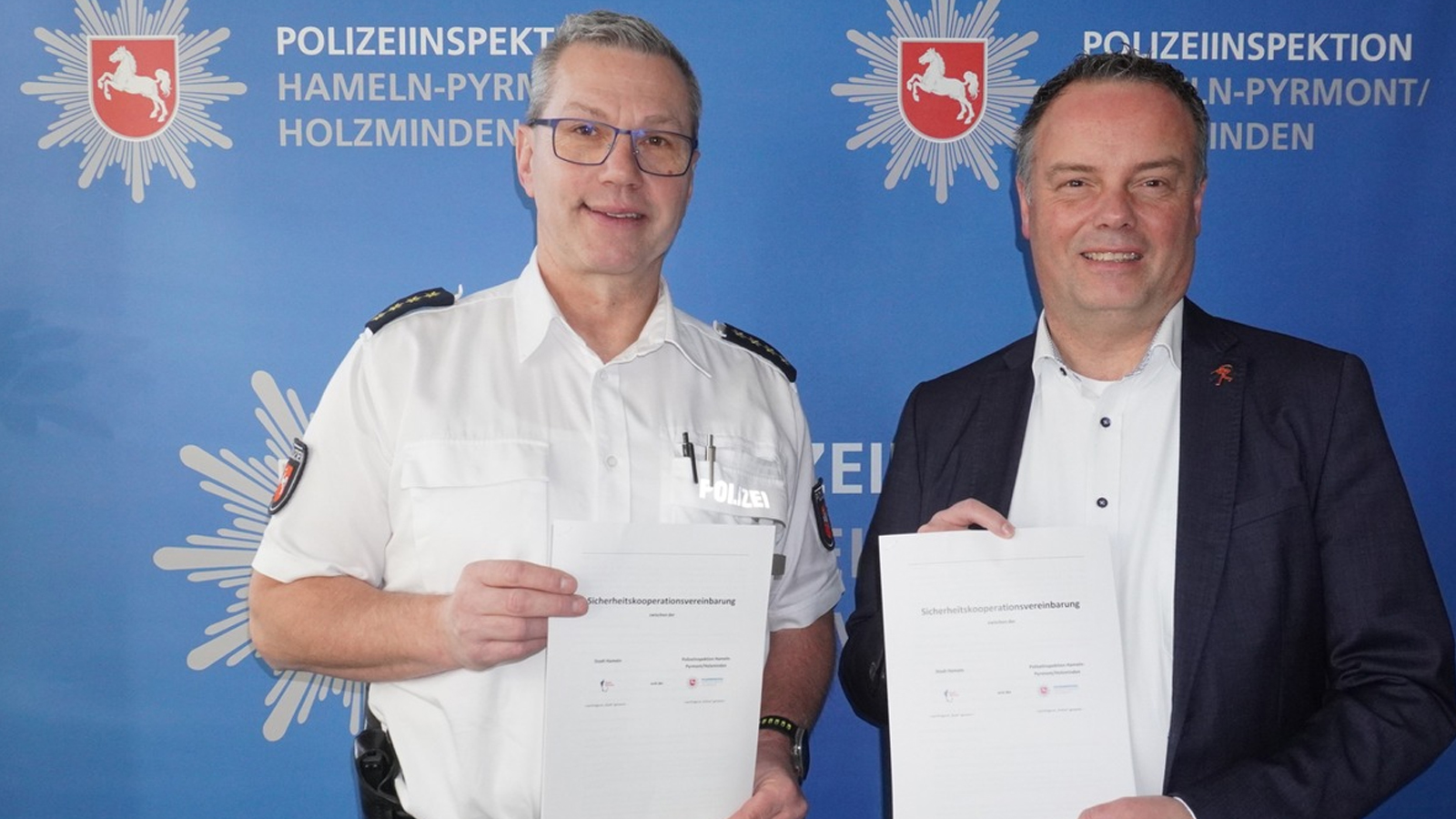 Stadt Hameln und Polizei stärken mit neuer Sicherheitskooperation die Zusammenarbeit im öffentlichen Raum