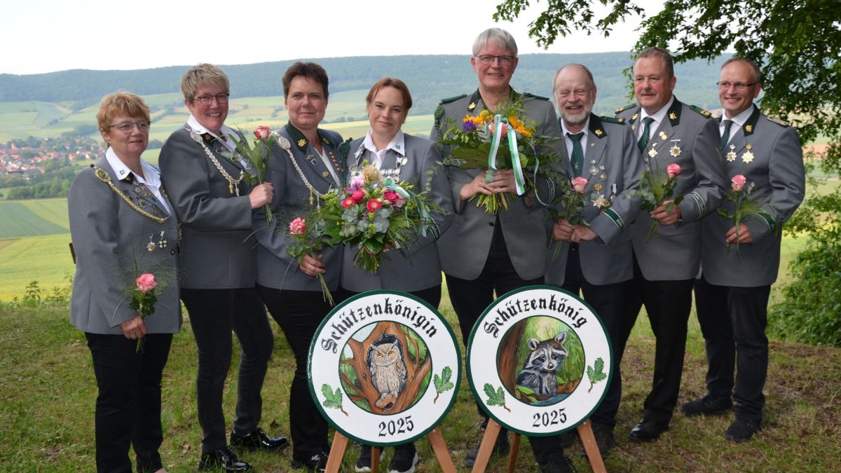 Jessica Wegner und Jens Koch sind die Majestäten 2025 in Dielmissen