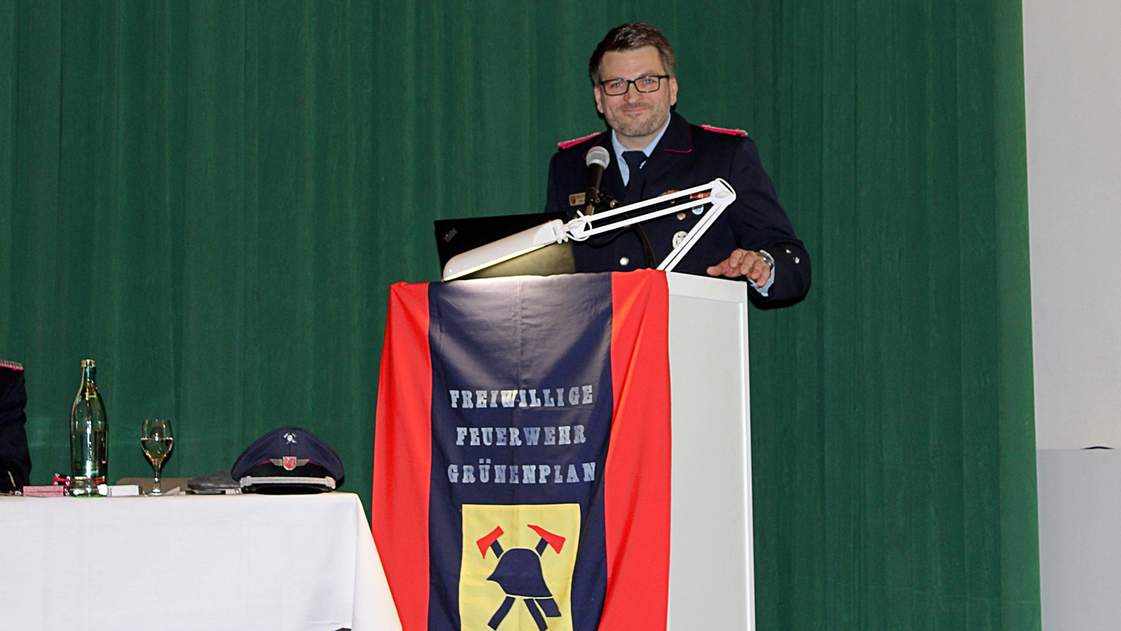 Ortsbrandmeister Arne Lange